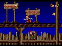 une photo d'Ã©cran de Disney s Pinocchio sur Sega Megadrive